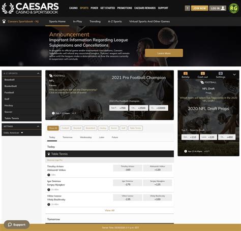 caesars sportsbook nba 2020 odds